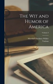 Cover of: Wit and Humor of America; Volume I