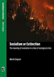 Cover of: Socialism or Extinction by Martin Empson, Martin Empson