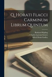 Cover of: Q. Horati Flacci Carminum Librum Quintum