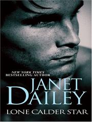 Cover of: Lone Calder star by Janet Dailey.