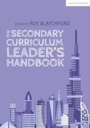 Cover of: Secondary Curriculum Leader's Handbook