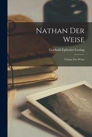 Cover of: Nathan der Weise: Nathan der Weise