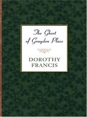 Cover of: The ghost of Graydon Place