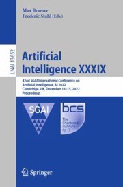 Cover of: Artificial Intelligence XXXIX by Max Bramer, Frédéric Stahl