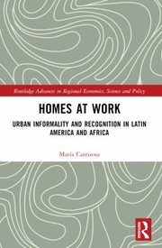 Front cover of Homes at Work by María Carrizosa
