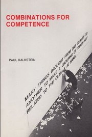 Cover of: Combinations for Competence