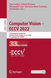 Computer Vision - ECCV 2022 cover