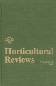 Cover of: Horticultural Reviews