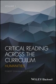 Cover of: Critical Reading Across the Curriculum, Volume 1 Vol. 1: Humanities