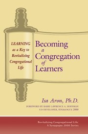 Cover of: Becoming a Congregation of Learners: Learning As a Key to Revitalizing Congregational Life