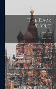 Cover of: Dark People by Ernest Poole, Ernest Poole