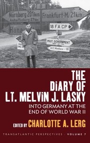 Cover of: Diary of Lt. Melvin J. Lasky by Charlotte A. Lerg