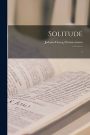 Cover of: Solitude: 1