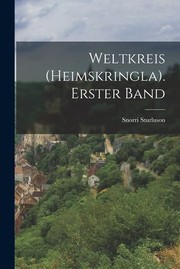 Cover of: Weltkreis (Heimskringla). Erster Band