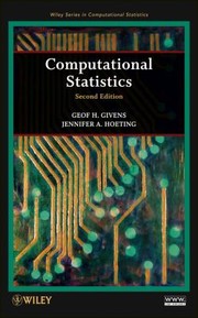 Cover of: Computational Statistics by Geof H. Givens, Jennifer A. Hoeting