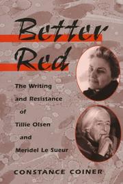 Cover of: Better Red by Constance Coiner