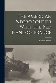 Cover of American Negro Soldier with the Red Hand of France