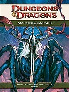 Cover of: Monster Manual 3 by Mike Mearls, Mike Mearls