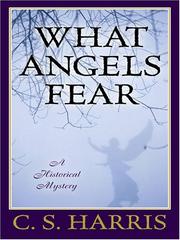 Cover of: What angels fear: a historical mystery