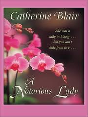 Cover of: A notorious lady