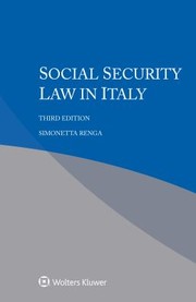 Cover of: Social Security Law in Italy by Simonetta Renga, Simonetta Renga