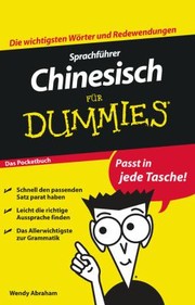 Cover of: Sprachführer Chinesisch Für Dummies: das Pocketbuch