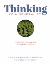 Cover of: Thinking Like a Generalist by Angela Kohnen, Wendy Saul