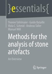 Cover of Methods for the Analysis of Stone Artefacts