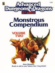 Cover of: Monstrous Compendium: Volume 2