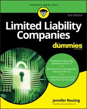 Cover of: Limited Liability Companies for Dummies by Jennifer Reuting, Jennifer Reuting