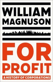 Cover of: For Profit by William Magnuson, William Magnuson