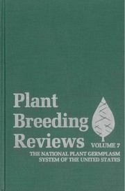 Cover of: Plant Breeding Reviews by Jules Janick, Jules Janick