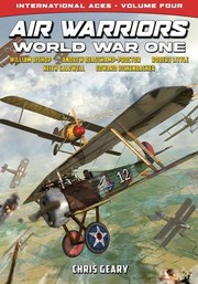 Cover of: Air Warriors: World War One - International Aces - Volume 4