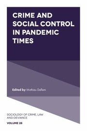 Cover of: Crime and Social Control in Pandemic Times