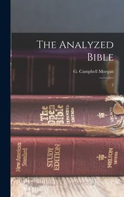 cover of Analyzed Bible