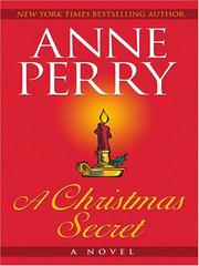 Cover of: A Christmas Secret by Anne Perry