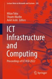 Cover of: ICT Infrastructure and Computing: Proceedings of ICT4SD 2022