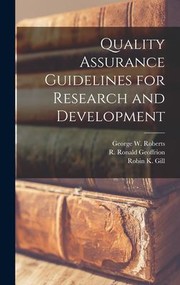 Cover of: Quality Assurance Guidelines for Research and Development