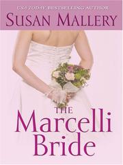 Cover of: The Marcelli Bride
