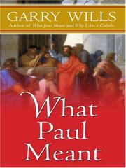 Cover of: What Paul Meant