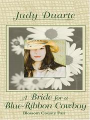 Cover of: A Bride for a Blue-ribbon Cowboy by Judy Duarte