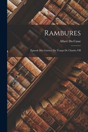 Cover of: Rambures: Épisode des Guerres du Temps de Charles VII