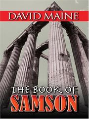 Cover of: The Book of Samson | David Maine