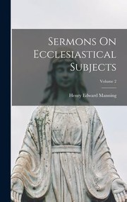 Cover of: Sermons on Ecclesiastical Subjects; Volume 2