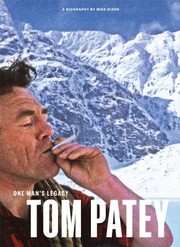 Cover of: One Man's Legacy: Tom Patey