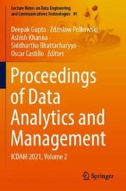 Proceedings of Data Analytics and Management cover