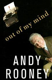 Cover of: Out of My Mind by Andy Rooney