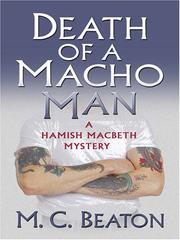 Cover of: Death of a Macho Man by M. C. Beaton