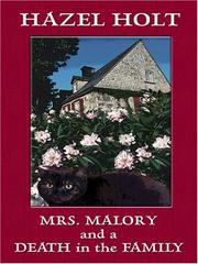 Cover of: Mrs. Malory and a Death in the Family: A Sheila Malory Mystery