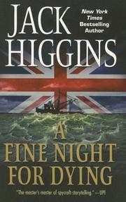 Cover of: Fine Night for Dying by Jack Higgins